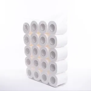 130g white small toilet paper pure bamboo pulp products Qixing paper technology a little company