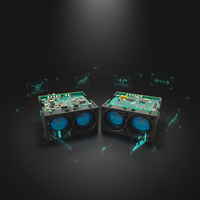 Sensor de Distancia Personalizable SDFM200 con Rango de 0.05-200m, Admite Personalización de Protocolo y Estructura a través de UART/IIC
