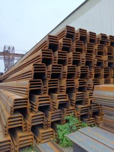 中国供应商钢板桩类型2 U型钢桩，价格低廉 - Product Image 2