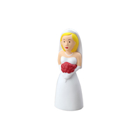 Forme personnalisée Squishy mariée marié humanoïde PU mousse jouet Anti Stress humain docteur presser jouets