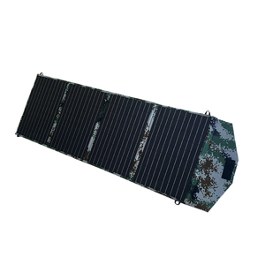 Pannello Solare Pieghevole Portatile da 100W di <span class=keywords><strong>Grado</strong></span> <span class=keywords><strong>Militare</strong></span> 18V Mezza Cella Tutto Nero per Generatore Efficienza 21% - Product Image 1
