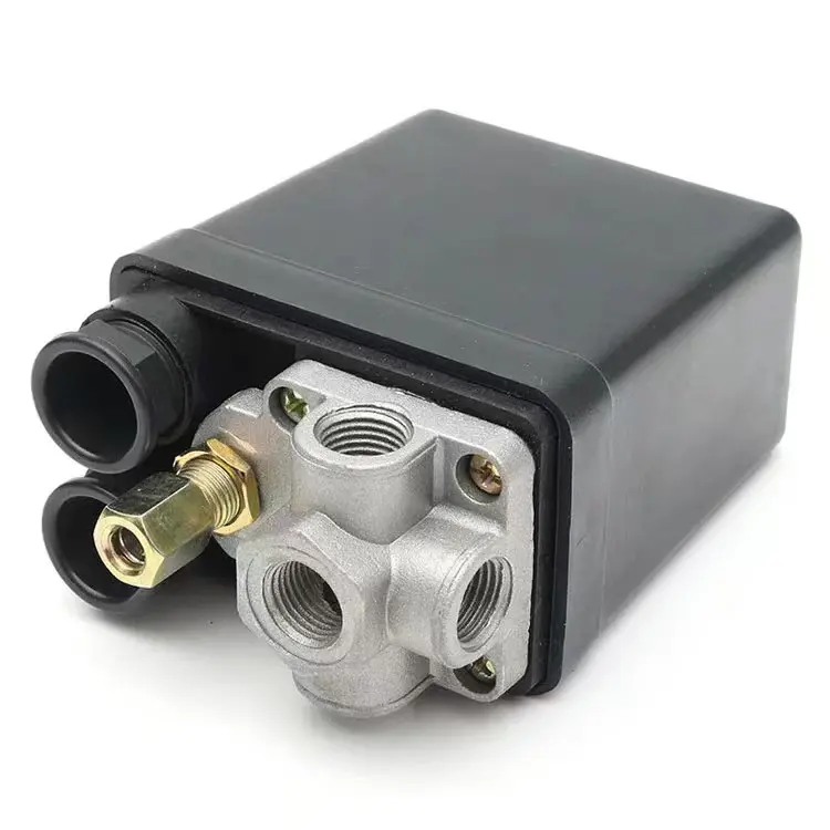الاكسسوارات مضخة هواء ضاغط الهواء الهواء ضغط مفتاح تلقائي واحد Hole220VCompressor الجمعية من الضغط تحكم