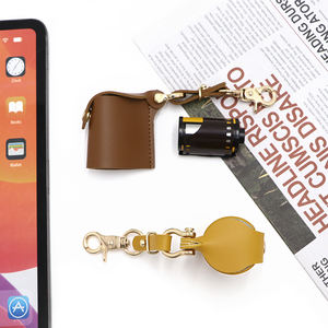Étui pour rouleau de film 35 mm en cuir PU avec porte-clés, support portable pour film <span class=keywords><strong>photo</strong></span> pour photographes - Product Image 4