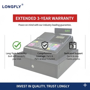 <span class=keywords><strong>Registratore</strong></span> <span class=keywords><strong>di</strong></span> <span class=keywords><strong>Cassa</strong></span> Elettronico Digitale Economico Lonfly EPOS Offline con Stampante per Ricevute, Modello Classico LF100 - Product Image 6