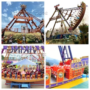 Manège Pirate Thrilling Ship, <span class=keywords><strong>Jeux</strong></span> <span class=keywords><strong>de</strong></span> Fête Foraine, Parc d'Attractions, Durable, en Fibre <span class=keywords><strong>de</strong></span> Verre et Métal, Capacité 40 Personnes, Extérieur, 37KW, 380V/220V - Product Image 4
