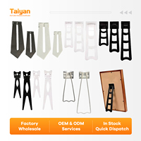 Supports de table robustes universels en plastique et métal pour cadres photo, présentoirs de table, matériel de vente en gros