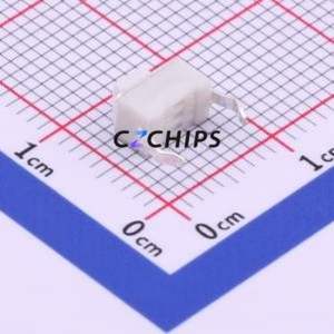 TS365CJ Tactile Switch Through hole Component (THT) Switch Single Pole Single Throw Rectangle Button 2.5N Through Hole - Product Image 2