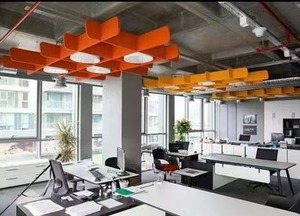 <span class=keywords><strong>Pannelli</strong></span> Acustici per <span class=keywords><strong>Soffitto</strong></span> in PET Fonoassorbenti, Baffles Acustici 3D Insonorizzanti per <span class=keywords><strong>Soffitto</strong></span> - Product Image 3