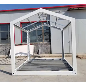 Contenedor Galvanizado Personalizado, Estructura Metálica Prefabricada <span class=keywords><strong>de</strong></span> Acero Ligero, Marcos <span class=keywords><strong>de</strong></span> Ensamblaje Sencillos para Casas, Estructuras <span class=keywords><strong>de</strong></span> Techos para Edificios - Product Image 5