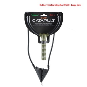 Resortera <span class=keywords><strong>Kuno</strong></span> TG03 con revestimiento de caucho TPR para lanzamiento de cebo a larga distancia y punto fijo, equipo de pesca para exteriores. - Product Image 1