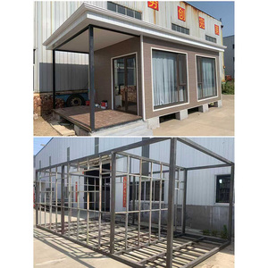 Station de tri des déchets en conteneur préfabriqué, maison à ordures modulaire avec ventilation pour chantier de construction communautaire, <span class=keywords><strong>cabane</strong></span> mobile - Product Image 3