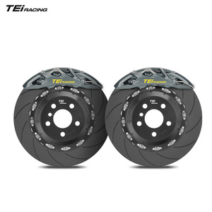 Kit d'étriers de frein avant de course TEi GTS6 à 6 pistons avec rotors de 355 mm et 378 mm pour Mercedes-Benz A35 A45 CLA45 C32 C43 <span class=keywords><strong>AMG</strong></span> - Product Image 1