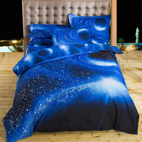 En gros conception personnalisée 100% ensemble de couette en coton imprimé numérique 3D ensemble de literie courtepointes housse de couette drap de lit ensembles