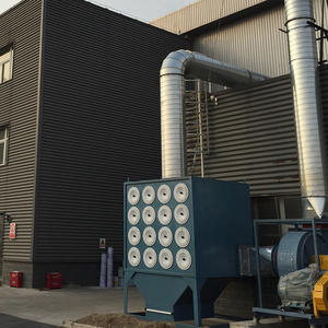 Collettore di polvere industriale della cartuccia del filtro dell'aria con pulizia automatica per la stanza di sabbiatura ceramica del taglio della fibra - Product Image 5