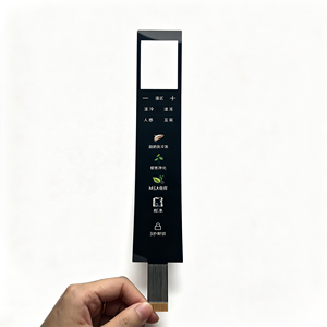 Panel de Control Personalizado para Refrigerador y Congelador, Teclado de Membrana, Adhesivo de PVC/PET con Ventana de Visualización, Impreso - Product Image 1