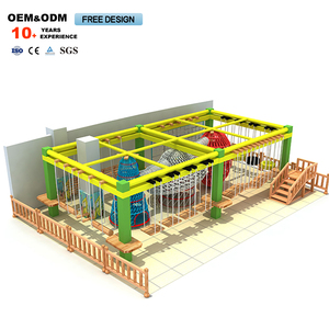Nuevo Diseño de Fábrica, Parque Infantil Interior Personalizado, Materiales de Aventura con Cuerdas para Niños - Product Image 5
