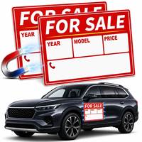 Autocollants magnétiques découpés sur mesure avec logo personnalisé pour camionnette, voiture, camion, pare-chocs
