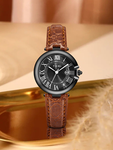 Reloj de Cuarzo para Mujer TOMI T076, de Alta Gama, al por Mayor, Personalizable, con Correa de Cuero a la Moda, Resistente al Agua - Product Image 2