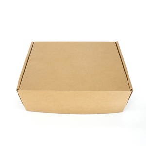 Boîte d'emballage personnalisée en kraft avec séparateurs pour l'expédition de coffrets cadeaux cosmétiques et de soins de la peau en plusieurs unités, idéale pour les abonnements. - Product Image 1