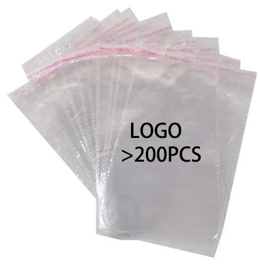 Vendita della fabbrica pacchetto DEL OPP autoadesivo trasparente sacchetto adesivo