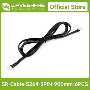 Cable de Conexión para Servo SR-Cable-5264-3PIN-300mm-6PCS 5264-3PIN (6 Piezas) 300mm/900mm Compatible con Servos de las Series ST/SC/CF K556 - Product Image 5
