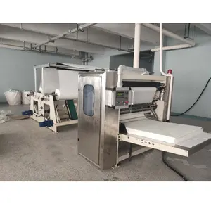 Machine de fabrication de papier pour le visage, boîte hybride à grande vitesse, pour la production de mouchoirs faciaux, en coton doux
