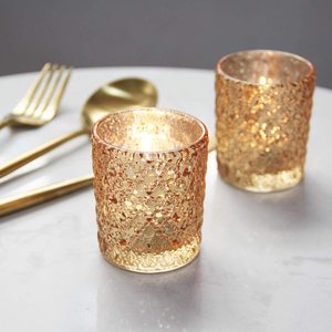 Người Giữ Nến Vàng Mã, Thủy Tinh Thủy Tinh Tealight Chủ Cho Ngày Valentine Trang Trí Bảng Trung Tâm Trang Trí Đám Cưới - Product Image 1