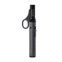 Briquet portable, accessoire de camping, pistolet d'allumage, accessoire de cuisinière, torche de barbecue, rechargeable, coupe-vent, matériau ABS