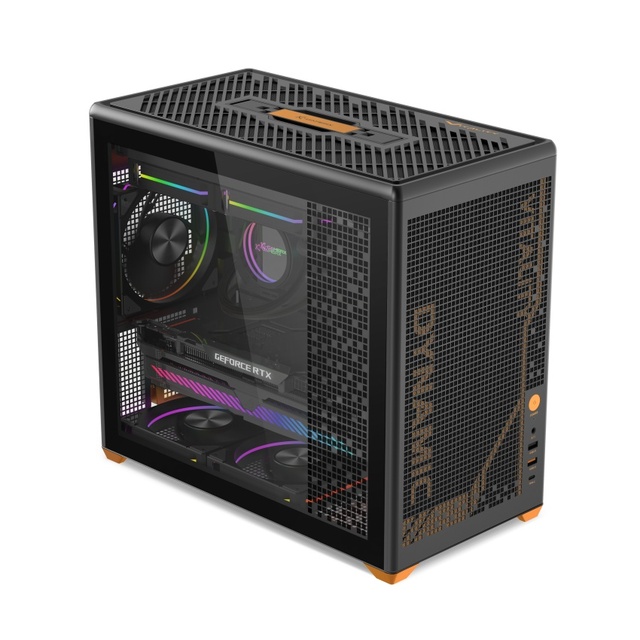New Model Mid Tower Black MATX Portable Computer PC Case Gaming Computer Cases Towers PC Cabinet Desk Pc Gaming Case