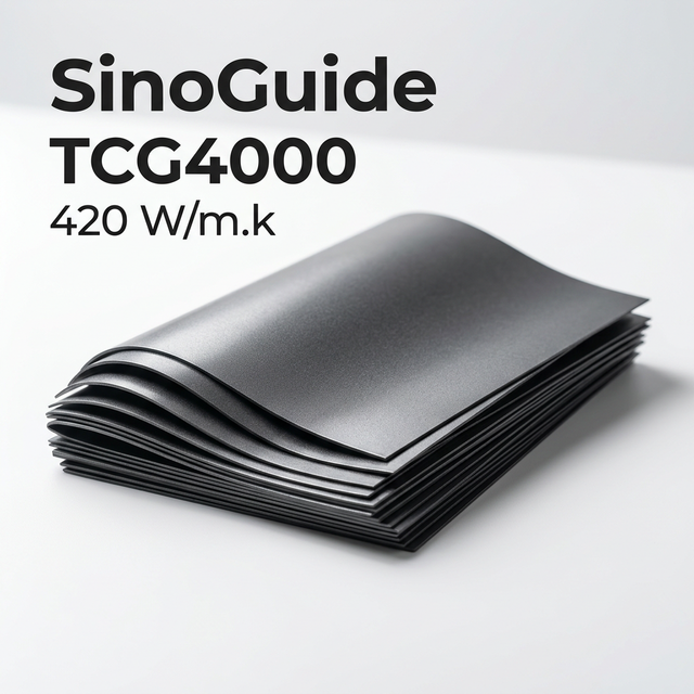 TCG4000 420W/m.k High Thermal Conductive Graphite Sheet Flexible Pure Graphite Film for Smartphone Cooling