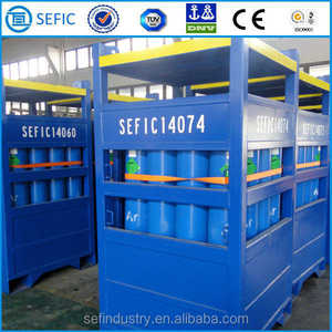 Estante para Cilindros de Oxígeno, Estante DNV, Almacenamiento de Cilindros de Gas, Estante para Palés de Cilindros - Product Image 5