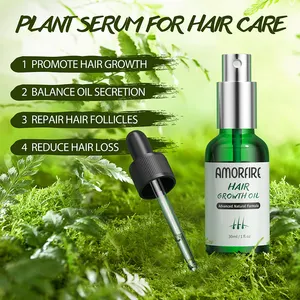 Ginger Hair Growth Oil Natural Herbal Extract Deep Anti-loss Protect Damage Hair Hair Care Serum