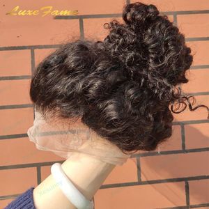 Afro Kinky Curly Lace <strong>Wig</strong> Virgin Hair Transparent Lace Promotion Funmi Long Hair <strong>V</strong> <strong>Part</strong> Kinky Curly <strong>Wig</strong> - Product Image 2