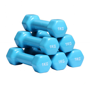 مجموعة أثقال يدوية من النيوبرين والفينيل، أثقال صغيرة 1 كجم و5 كجم لبناء الجسم للأطفال - Product Image 3