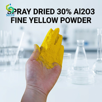 Chlorure de polyaluminium (PAC) 30 %, qualité eau potable, poudre jaune clair, coagulant, CAS 1327-41-9