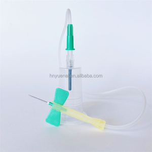 चिकित्सा डिस्पोजेबल स्टेनलेस स्टील रक्त संग्रह सुई दबाव सक्रिय सुरक्षा रक्त - Product Image 2