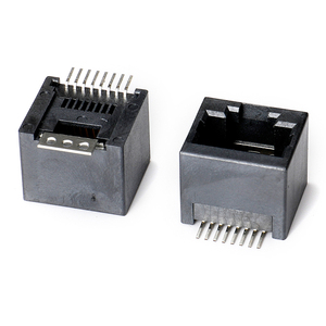 Mạng 4p4c RJ45 <span class=keywords><strong>PCB</strong></span> jack gắn kết nối Ethernet connecteur RJ45 Modular Jack <span class=keywords><strong>6P6C</strong></span> <span class=keywords><strong>RJ11</strong></span> RJ12 ổ cắm SMT rj45connector - Product Image 2