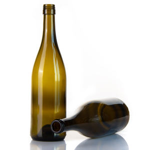 Fabricante <span class=keywords><strong>de</strong></span> alta calidad verde oliva botella <span class=keywords><strong>de</strong></span> <span class=keywords><strong>vino</strong></span> <span class=keywords><strong>de</strong></span> vidrio ámbar redondo vacío 750ml con corcho - Product Image 6