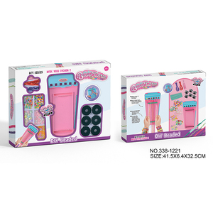 DIY Kids Beaded Bracelet Making Kit, Braiding Weaving <strong>Loom</strong> Toy with Colorful Threads &amp; <strong>Beads</strong>, Educational Craft Gift - Product Image 3