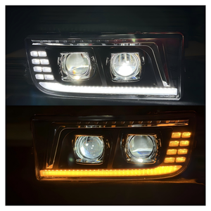 Phares de projecteur à double lentille LED en gros d'usine pour camions <span class=keywords><strong>Mercedes</strong></span>-Benz <span class=keywords><strong>Actros</strong></span> MP1 EURO 1996-2015 - Product Image 4