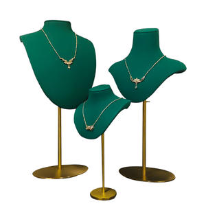 Mannequin de luxe de haute qualité <span class=keywords><strong>pour</strong></span> l'affichage de bijoux ensembles d'affichage de vitrine de haute qualité <span class=keywords><strong>pour</strong></span> accessoires d'affichage de bijoux pendentif - Product Image 4