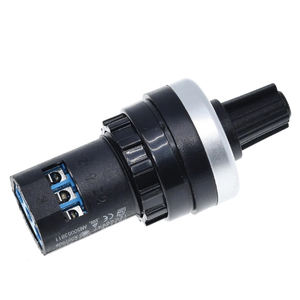 LA42DWQ-22 1K 2K 5K <strong>10K</strong> 20K 50K 100K 200K 22mm Diameter Pots Rotary Potentiometer Converter Governor Inverter Resistance Switch - Product Image 3