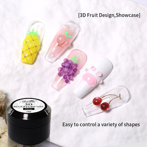 IMTITI <span class=keywords><strong>Gel</strong></span> UV 3D untuk Seni Kuku, <span class=keywords><strong>Gel</strong></span> Pencetak 3D, Bubuk Cermin, Lem Lembut, Plastisin, Pencetakan, Perlengkapan Seni Kuku, <span class=keywords><strong>Gel</strong></span> Top Coat - Product Image 1