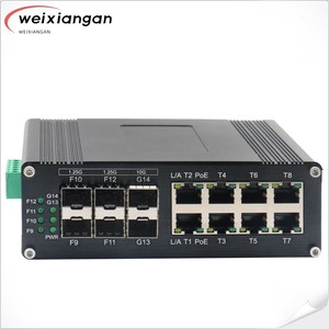 8-Port 10/100/1000 Base-TX không được quản lý Gigabit PoE mạng Ethernet <span class=keywords><strong>Switch</strong></span> với SNMP OEM được thiết kế - Product Image 5