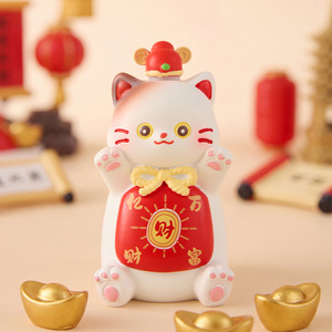 Meow Guardian Wishing Blind Box Figurine Cartoon Resin <b>Ornament</b> Birthday Gift Home <b>Car</b> Decoration - Product Image 1