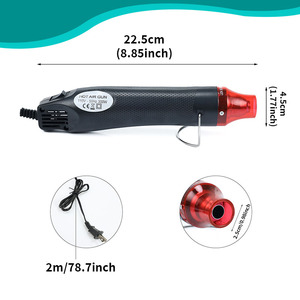 Đầy Màu Sắc 300W Tự Làm Không Khí Nóng Súng Đặt Cho 110V Chúng Tôi Công Suất Cao Nguồn Điện - Product Image 3