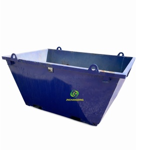 Conteneur à déchets en acier de 3m³ compatible avec les systèmes de levage par crochet, les chariots élévateurs et les grues, pour les déchets de construction en Australie - Product Image 3