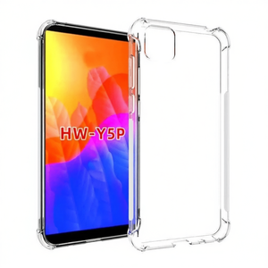 Étui de téléphone transparent en TPU acrylique antichoc pour Huawei Y5P, protection renforcée durable avec un design clair, aucun support inclus - Product Image 1
