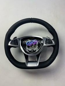 Volant en fibre de carbone pour <span class=keywords><strong>Mercedes</strong></span> <span class=keywords><strong>Benz</strong></span> GLA <span class=keywords><strong>CLA</strong></span> <span class=keywords><strong>180</strong></span> GLC GLE W211 W212 W213 W203 W204 W205 2013 2014 2015 2016 2017 <span class=keywords><strong>2018</strong></span> - Product Image 2