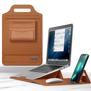 Housse pour ordinateur portable <span class=keywords><strong>Samsung</strong></span> <span class=keywords><strong>Galaxy</strong></span> <span class=keywords><strong>Book</strong></span> 4 Pro Ultra 5 Pro <span class=keywords><strong>360</strong></span> 15,6-16 pouces, support pliable, tapis de souris, support de téléphone, pochette pour câble et souris - Product Image 1